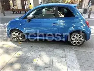 Usado Fiat 500 Pop 69 CV (50 kW) 2017 Azul Berlina