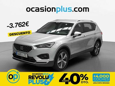 Usado Seat Tarraco 4Drive 200 CV (147 kW) 2021 Gris SUV