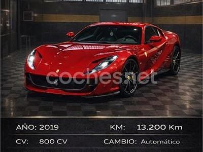 Usado Ferrari 812 800 CV (588 kW) 2019 Rojo Coupe