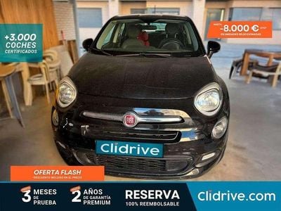 Usado Fiat 500X Lounge 110 CV (80 kW) 2015 Negro SUV