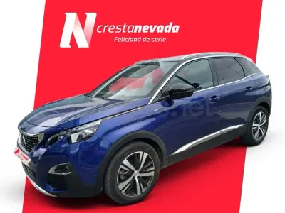 Usado Peugeot 3008 GT 130 CV (95 kW) 2020 Azul SUV