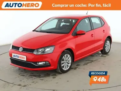 Używany VW Polo Advance 90 KM (66 kW) 2015 Czerwony Hatchback