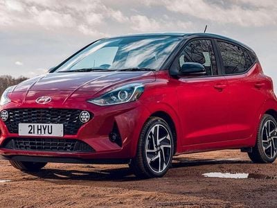 Usado Hyundai i10 67 CV (49 kW) 2020 Azul Utilitario