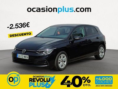 Usado VW Golf VIII Life 115 CV (84 kW) 2023 Negro Berlina