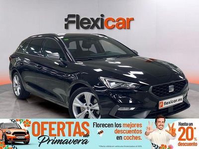 Usado Seat Leon FR 150 CV (110 kW) 2021 Negro