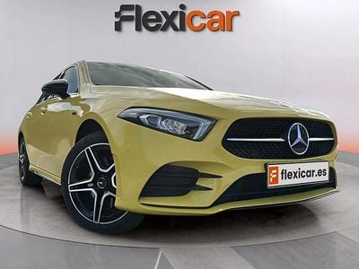 Usado Mercedes A250 218 CV (160 kW) 2021 Amarillo Berlina