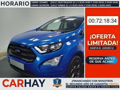 Azul Usado 2022 Ford Ecosport ST-Line SUV | 12.190 € (Precio justo)