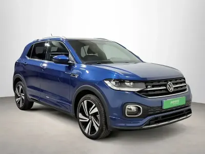 Usado VW T-Cross Sportline 110 CV (80 kW) 2022 Azul SUV