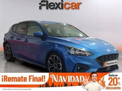 Azul Usado 2018 Ford Focus ST-Line | 15.790 € (Precio justo)