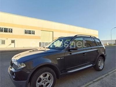 Usado BMW X3 150 CV (110 kW) 2008 Negro SUV
