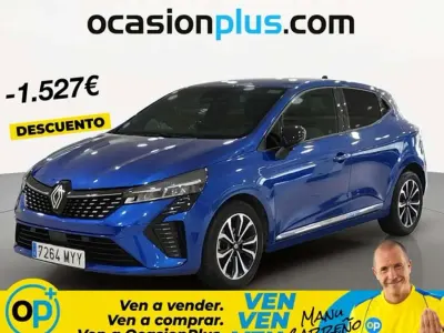 Usado Renault Clio Techno 91 CV (66 kW) 2025 Azul Utilitario
