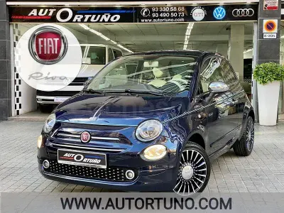 Usado Fiat 500 Riva 69 CV (50 kW) 2017 Azul Berlina