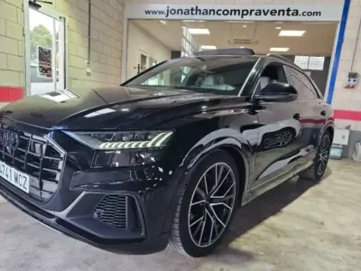 Usado Audi Q8 S-Line 286 CV (210 kW) 2022 Negro SUV