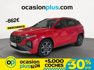 Usado Hyundai Tucson N Line 150 CV (110 kW) 2023 Rojo SUV