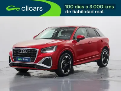 Käytetty Audi Q2 S-Line 116 HP (85 kW) 2022 Punainen Katumaasturi