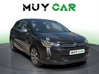 Usado Citroën C4 Feel 110 CV (80 kW) 2016 Negro Berlina