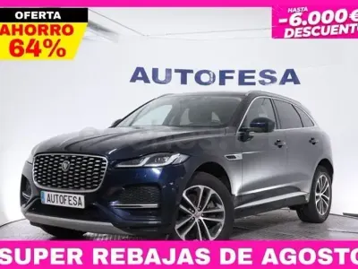 Usado Jaguar F-Pace 404 CV (297 kW) 2021 Azul SUV