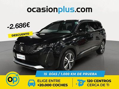 Usado Peugeot 5008 Allure 130 CV (95 kW) 2024 Negro SUV
