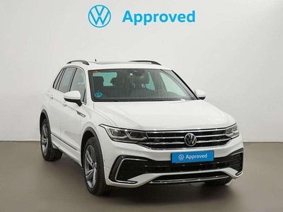 Blanco Usado 2021 VW Tiguan R-line SUV | 31.480 € (Un poco caro)