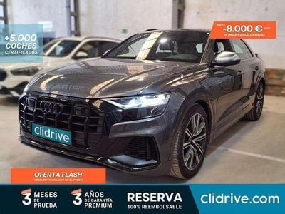 Usado Audi SQ8 S-Line 507 CV (372 kW) 2021 Gris SUV