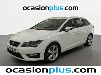 Usado Seat Leon FR 150 CV (110 kW) 2015 Blanco Monovolumen