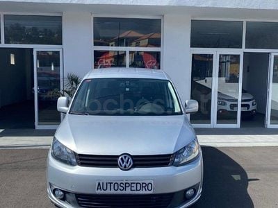 Usado VW Caddy Comfortline 102 CV (75 kW) 2014 Gris / plata Monovolumen