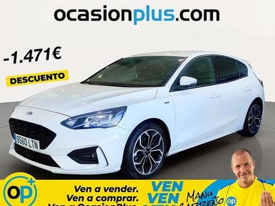 Usado Ford Focus ST-Line 125 CV (91 kW) 2021 Blanco Utilitario