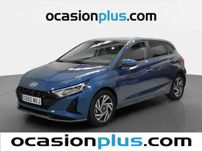 Usado Hyundai i20 101 CV (74 kW) 2024 Azul Utilitario