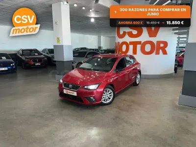 Usado Seat Ibiza FR 115 CV (84 kW) 2024 Rojo Utilitario