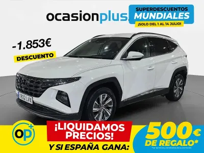 Usado Hyundai Tucson 150 CV (110 kW) 2022 Blanco SUV