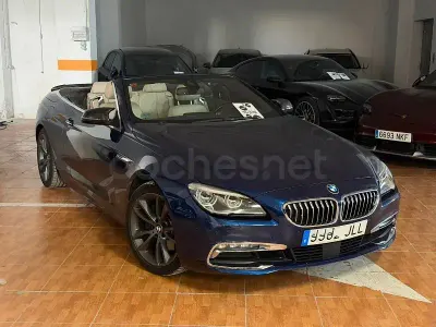Usado BMW 640 Cabriolet 313 CV (230 kW) 2016 Azul Descapotable