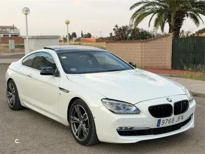 Usado BMW 640 313 CV (230 kW) 2011 Blanco Coupe