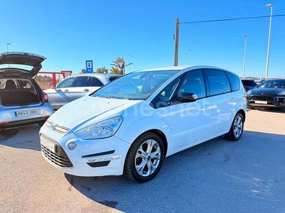 Usado Ford S-MAX Limited 140 CV (102 kW) 2014 Blanco Monovolumen