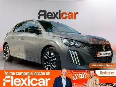 Usado Peugeot 208 Allure 100 CV (73 kW) 2025 Gris Utilitario