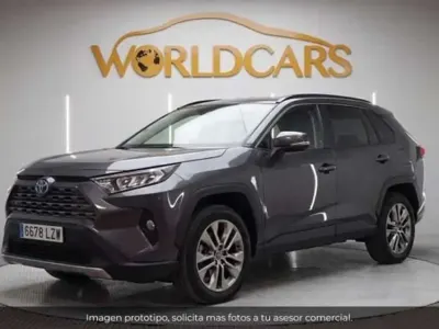 Usado Toyota RAV4 Hybrid Luxury 218 CV (160 kW) 2022 Gris SUV
