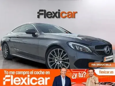 Usado Mercedes C220 170 CV (125 kW) 2018 Gris Coupe
