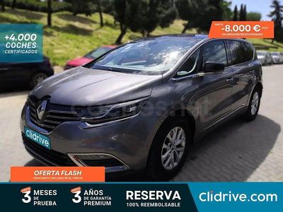 Usado Renault Espace Zen 130 CV (95 kW) 2016 Gris / plata Monovolumen