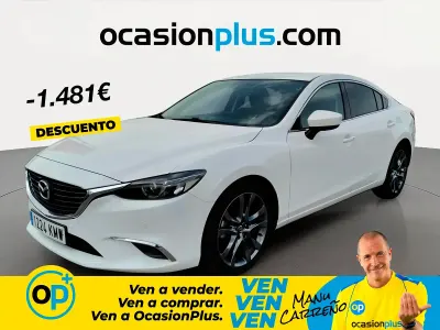 Usado Mazda 6 Luxury 175 CV (128 kW) 2018 Blanco Berlina
