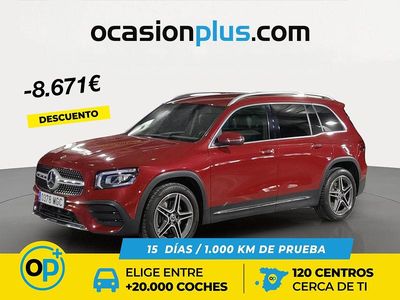 Usado Mercedes GLB220 190 CV (139 kW) 2023 Rojo SUV