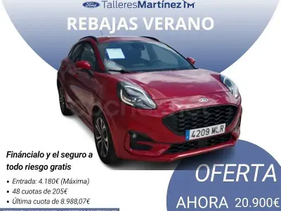 Usado Ford Puma ST-Line 125 CV (91 kW) 2023 Blanco SUV