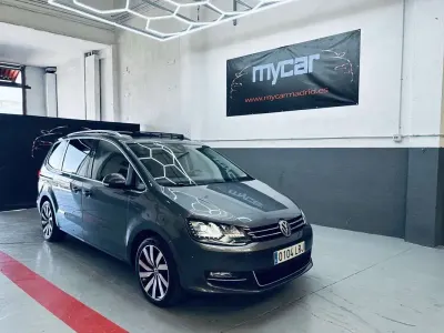 Usado VW Sharan Sport 150 CV (110 kW) 2021 Gris Monovolumen