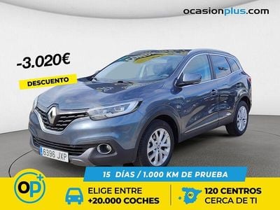 Usado Renault Kadjar Zen 132 CV (97 kW) 2017 Gris SUV