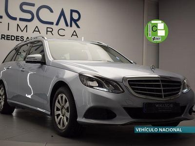Azul Usado 2015 Mercedes E220 Elegance Familiar | 17.900 € (Caro)