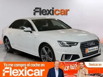 Usado Audi A4 S-Line 204 CV (150 kW) 2020 Blanco Berlina