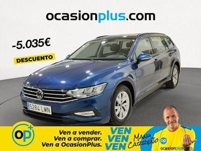 Usado VW Passat Business 150 CV (110 kW) 2021 Azul Familiar