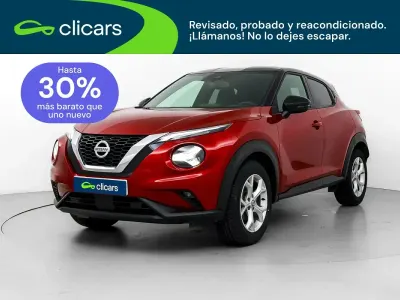 Usado Nissan Juke N-Connecta 114 CV (83 kW) 2021 Rojo SUV