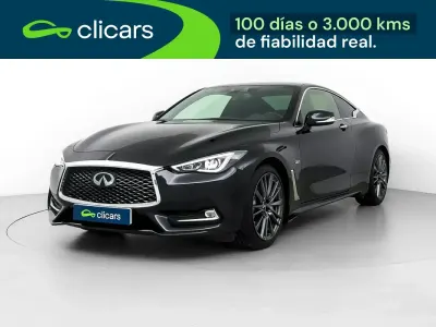 Usado Infiniti Q60 Sport Tech 211 CV (155 kW) 2017 Negro Coupe