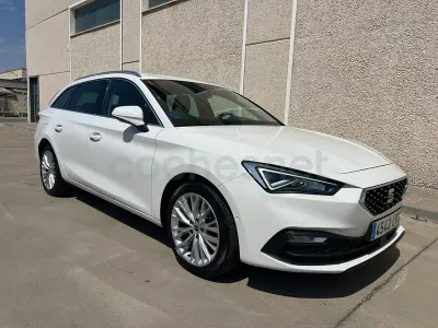 Usado Seat Leon XCELLENCE 204 CV (150 kW) 2021 Blanco Familiar