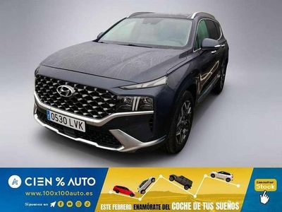 Usado Hyundai Santa Fe Style 265 CV (194 kW) 2021 Gris SUV