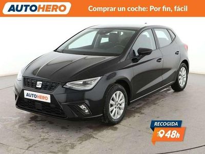 Usado Seat Ibiza Style 116 CV (85 kW) 2022 Negro Utilitario
